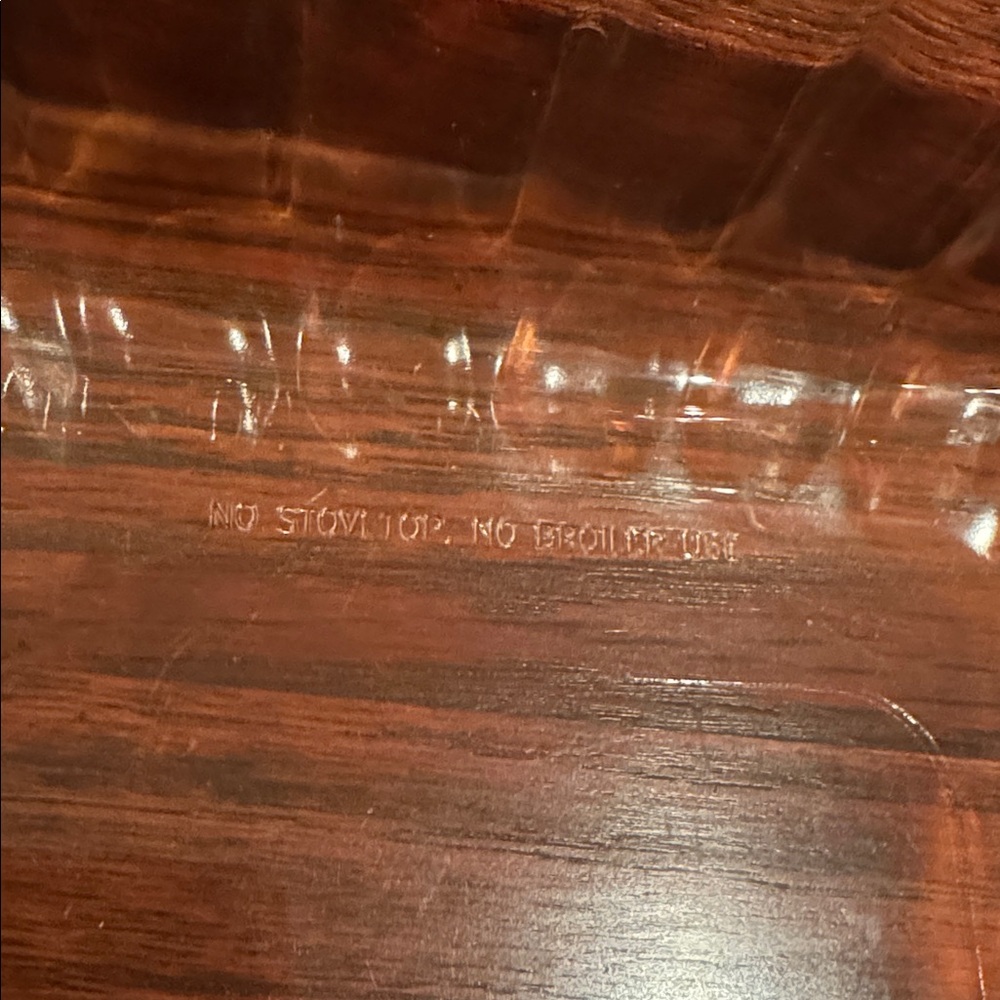 VTG Anchor Hocking 8”x8”Clear Glass Baking Dish Microwave, Oven, Dishwasher Safe - Picture 3 of 6